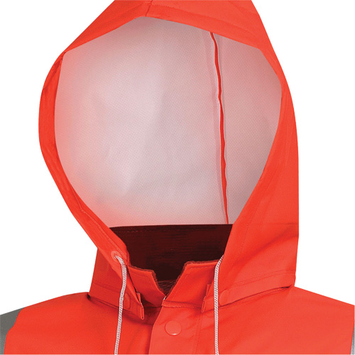 576J Veste de pluie ignifuge haute visibilit&eacute;, Petit, Orange haute visibilit&eacute; Buying Direct Corp.