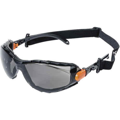 XPS502 Sealed Safety Glasses, Smoke Lens, Anti-Fog/Anti-Scratch Buying Direct Corp.