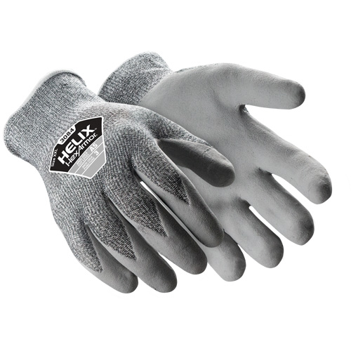 Helix&reg; 3084 Cut-Resistant Gloves, Size Small/7, 13 Gauge, Silicone Coated, HPPE Shell, ASTM ANSI Level A5 Buying Direct Corp.