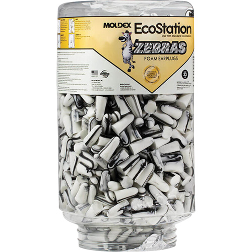 Zebras Disposable Earplugs Refill for EcoStation&reg;  Earplug Dispenser, Bulk - Canister Buying Direct Corp.
