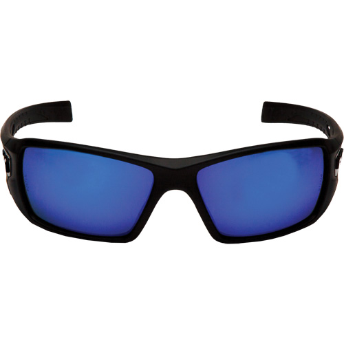 Velar Safety Glasses, Blue Mirror Lens, ANSI Z87+/Meets/Exceeds CSA Z94.3 Buying Direct Corp.