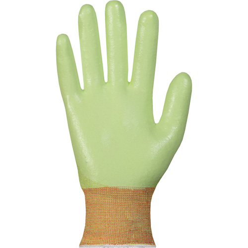 Gants r&eacute;sistant aux coupures haute visibilit&eacute; S18TAXFN, Taille 6, Calibre 18, Rev&ecirc;tement Mousse de nitrile, Enveloppe en TenActiv, ASTM ANSI niveau A9 Buying Direct Corp.