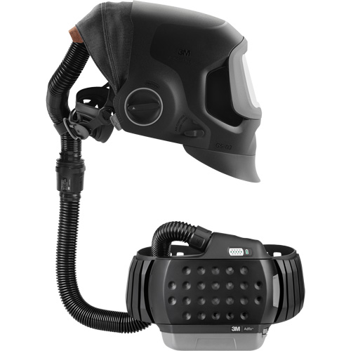 Casque de soudage Speedglas G5-03 Pro-Air avec syst&egrave;me de respirateur d'&eacute;puration d'air propuls&eacute; Adflo — SANS filtre autoassombrissant, Masque de soudage, Pile Lithium-ion Buying Direct Corp.