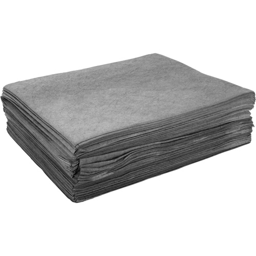 Meltblown Sorbent Pads, Universal, 15" x 19", 8 gal. Absorbancy Buying Direct Corp.