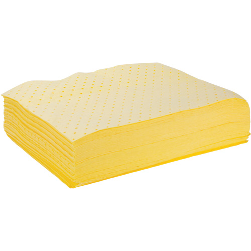 Bonded Sorbent Pads, Hazmat, 15" x 19", 12 gal. Absorbancy Buying Direct Corp.