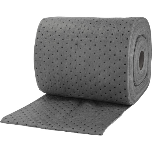 Rouleaux absorbants li&eacute;es, Lourd, 150' lo x 15" la, Absorption 10 gal. Buying Direct Corp.
