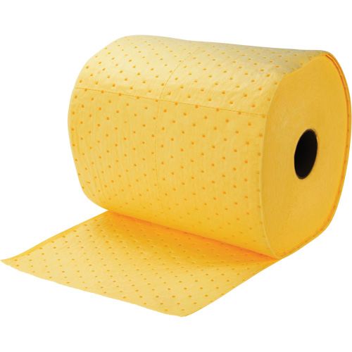 Rouleaux absorbants li&eacute;es, Poids moyen, 150' lo x 15" la, Absorption 8 gal. Buying Direct Corp.