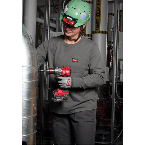 T-shirt &agrave; manches longues avec poches GRIDIRON, Femmes, T-petit, Noir Buying Direct Corp.