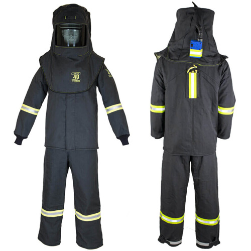 TCG Deluxe Medium Arc Flash Suit Kit, 40 cal/cm² Buying Direct Corp.