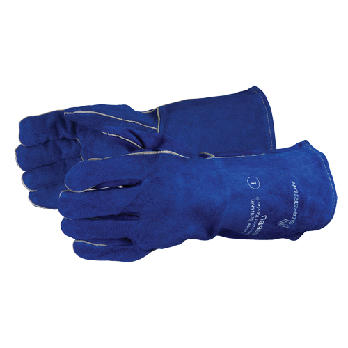 Welding Gloves, Split Cowhide, Size One Size Buying Direct Corp.