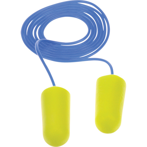 E-A-Rsoft Yellow Neon Earplugs, Bulk - Polybag, Corded Buying Direct Corp.