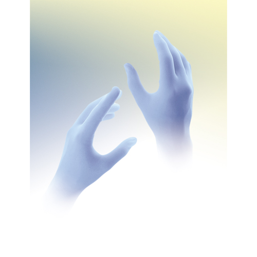 QRP Qualatrile Disposable Gloves, Medium, Nitrile, 5-mil, Powder-Free, Blue Buying Direct Corp.