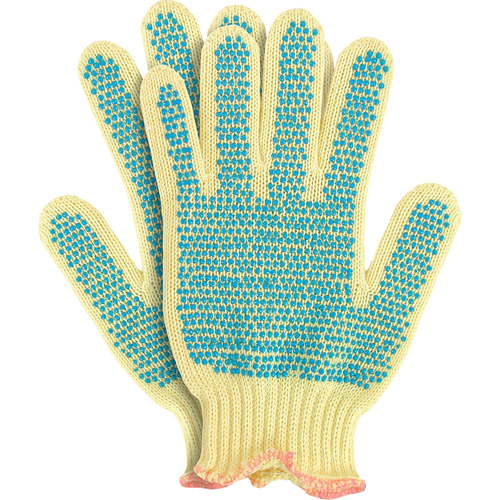 Gants en tricot avec pois, Taille Petit/7, Calibre 7, Rev&ecirc;tement PVC, Enveloppe en Kevlar, ANSI/ISEA 105 niveau 2 Buying Direct Corp.