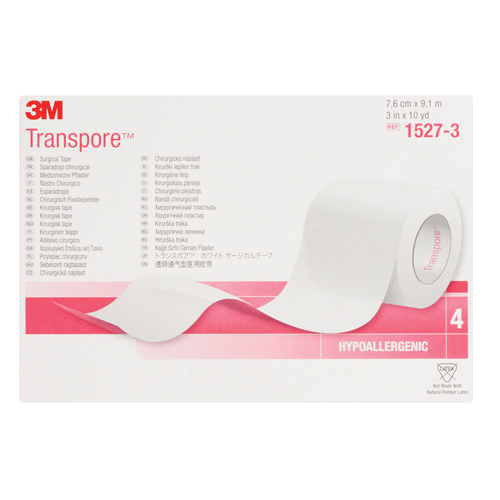 3M Transpore Surgical Tape, Class 1, 30' L x 3" W Buying Direct Corp.