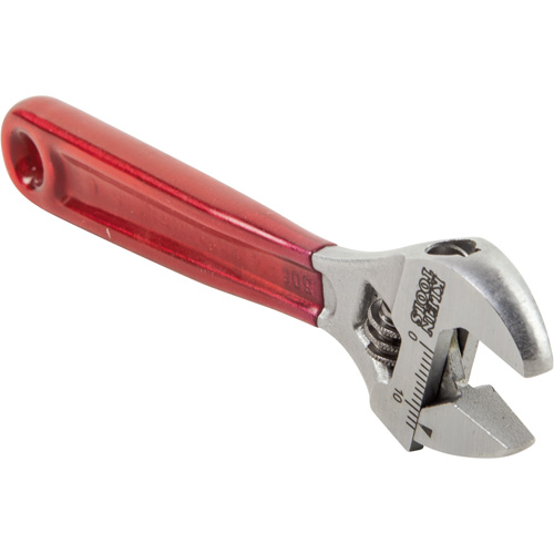 Adjustable Wrench, 4-1/2" L, 1/2" Max Width, Chrome/Polished Buying Direct Corp.