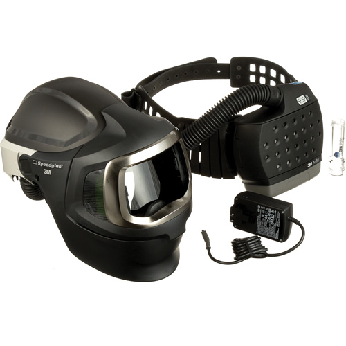 Adflo Powered Air Purifying Respirator, Welding Helmet, Lithium-Ion Battery Buying Direct Corp.