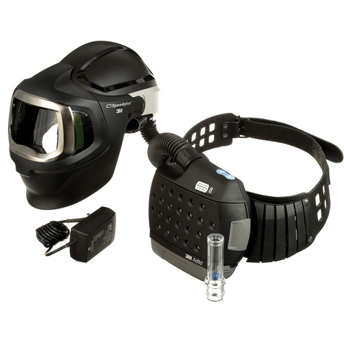 Adflo Powered Air Purifying Respirator, Welding Helmet, Lithium-Ion Battery Buying Direct Corp.