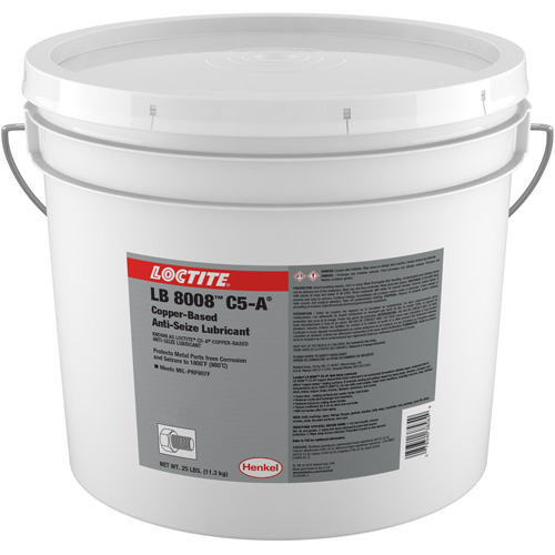 LB 8008 C5-A Copper Anti-Seize Lubricant, 25 lbs., Pail, 1800°F (982°C) Max Temp. Buying Direct Corp.