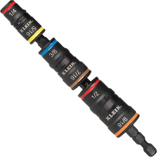 7-in-1 Flip Socket Set, 8 Pcs, Impact, 1/4'' Drive Size Buying Direct Corp.