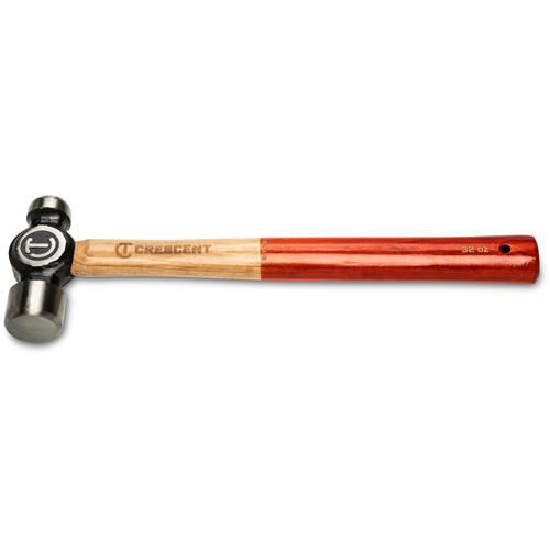 Ball Pein Hammer, 32 oz. Head Weight, Polished Face, Wood Handle Buying Direct Corp.