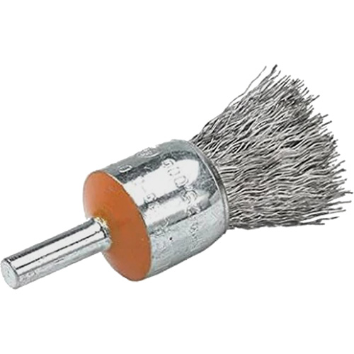 Brosses mont&eacute;es &agrave; fils cr&ecirc;p&eacute;s, 1/2", Fils 0,02", Tige 1/4" Buying Direct Corp.