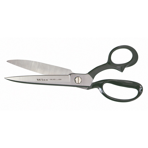 Wide Blade Industrial Shears, 6-1/8" Cut Length, Rings Handle Buying Direct Corp.