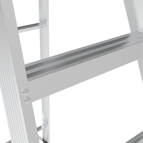 Step Ladder, 6', Aluminum, 225 lbs. Capacity, Type 2 Buying Direct Corp.