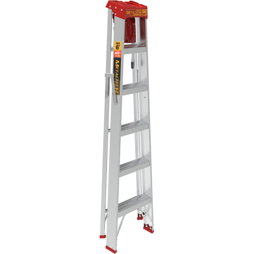 Step Ladder with Paint Tray, 6', Aluminum, 200 lbs. Capacity, Type 3 Buying Direct Corp.