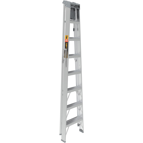Step Ladder with Paint Tray, 8', Aluminum, 225 lbs. Capacity, Type 2 Buying Direct Corp.
