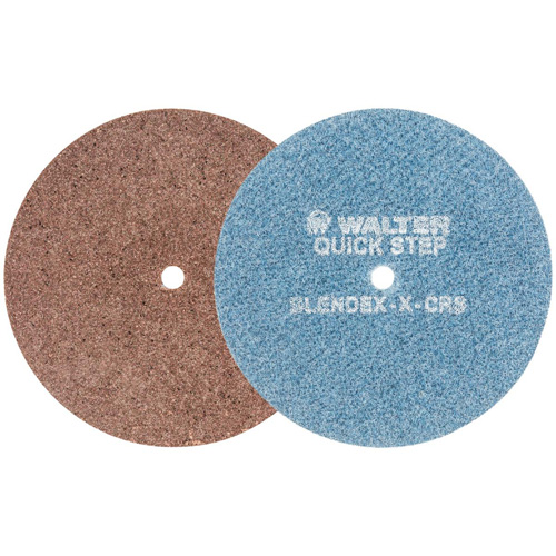 Disque de pr&eacute;paration de surface QUICK-STEP BLENDEX, 7" dia., Grain Extra grossier, Oxyde d'aluminium Buying Direct Corp.