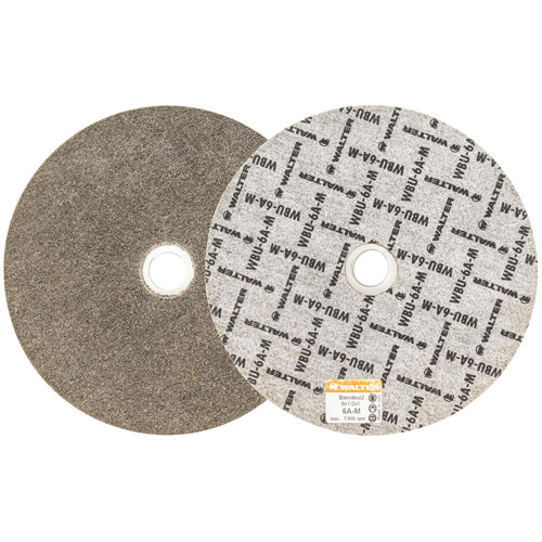 Disque de finition Blendex U, 6" dia., Grain 6AM, Carbure de silicium Buying Direct Corp.