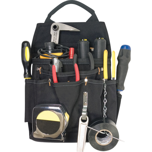 Porte-outils professionnels pour &eacute;lectricien, Porte-outil multiple, Polyester, 11 Poches Buying Direct Corp.