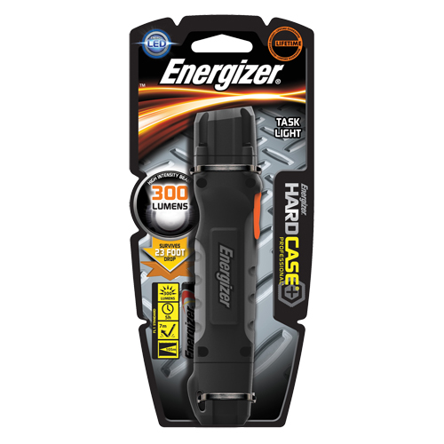 Hard Case&reg; Task Flashlight, LED, 300 Lumens, AA Batteries Buying Direct Corp.