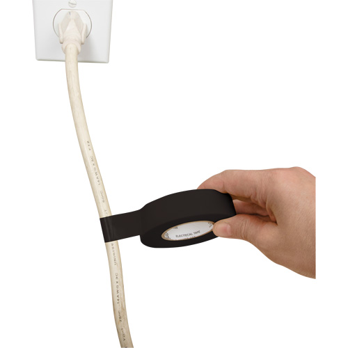 Electrical Tape, 19 mm (3/4") x 18 M (60'), Black, 7 mils Buying Direct Corp.