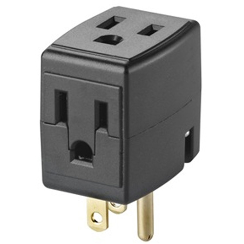 Grounded Triple Cube, 3 Outlet(s), None, 15 Amps, 1875 W, 125 V Buying Direct Corp.
