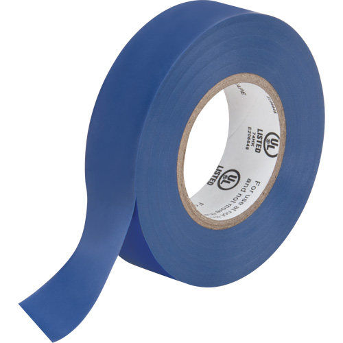 Electrical Tape, 19 mm (3/4") x 18 M (60'), Blue, 7 mils Buying Direct Corp.