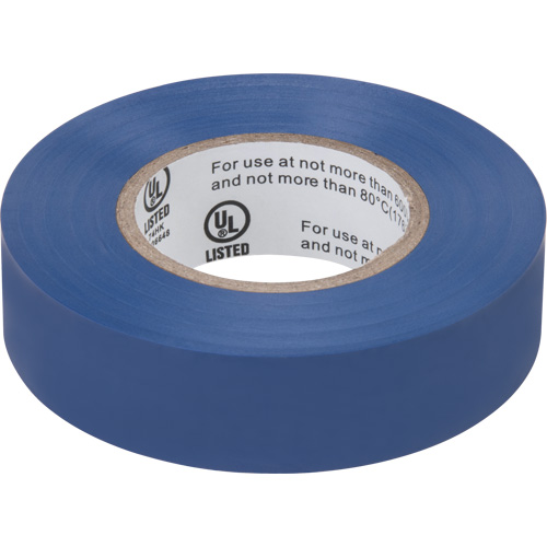 Electrical Tape, 19 mm (3/4") x 18 M (60'), Blue, 7 mils Buying Direct Corp.
