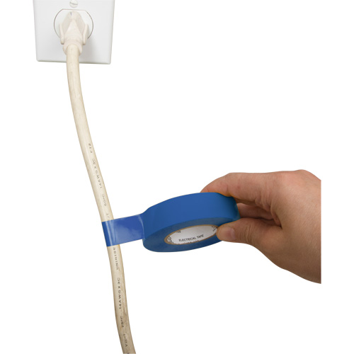 Electrical Tape, 19 mm (3/4") x 18 M (60'), Blue, 7 mils Buying Direct Corp.