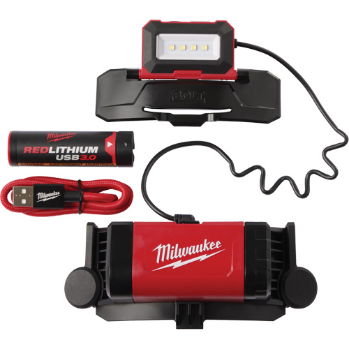 Bolt Redlithium USB Headlamp, LED, 600 Lumens, 4 Hrs. Run Time, Rechargeable Batteries Buying Direct Corp.