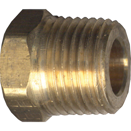 Hex Head Cored Plug, Pipe, 1/4" Dia., Brass Buying Direct Corp.