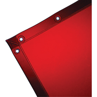 Rideau pour soudure, 96" x 72", Orange Buying Direct Corp.