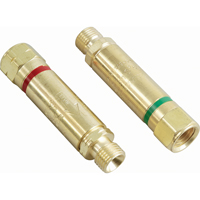 Flashback Arrestors - Oxy/Fuel Gas, Oxygen-Fuel Gas Set, Regulator Adaptor Style Buying Direct Corp.