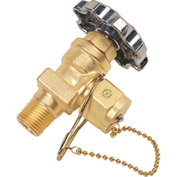 Station Valve with Dust Cap & Chain, Brass Buying Direct Corp.