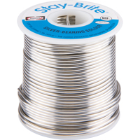 Stay-Brite&reg; Solders, Lead-Free, 96% Tin 4% Silver, Solid Core, 0.0625" Dia. Buying Direct Corp.