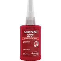 Threadlocker 277 Large Threads, Red, High, 50 ml, Bottle Buying Direct Corp.