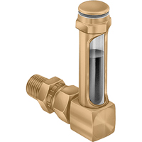 Brass Liquid Level Gauges - Union Coupling, Threaded, 8-11/16" L, 225°F (107.22° C) Buying Direct Corp.