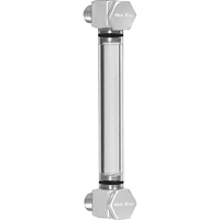 Round Nylon Liquid Level Gauge, Threaded, 5" L, 205°F (96.11° C) Buying Direct Corp.