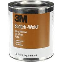 Scotch-Weld Adhesive, 32 fl. oz., Kit, Two-Part, Grey Buying Direct Corp.