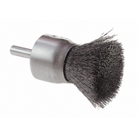 Brosse mont&eacute;e &agrave; fils ondul&eacute;s, 1", Fils 0.006 Buying Direct Corp.