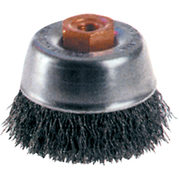 Crimped Wire Cup Brushes - High Speed Small Grinder Buying Direct Corp.